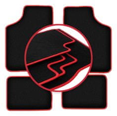 shumee Avtomobilske preproge CARLUX-RED za: Opel Corsa A kombilimuzina (1982-1993)