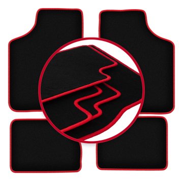shumee Avtomobilske preproge CARLUX-RED za: Opel Corsa A kombilimuzina (1982-1993)