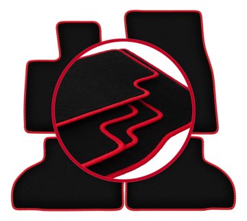 shumee Avtomobilske preproge CARLUX-RED za: BMW X5 F15 SUV (2013-)