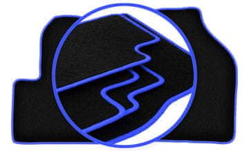 shumee Avtomobilske preproge CARLUX-BLUE za: Ford Tourneo Connect kombi (2003-2012)