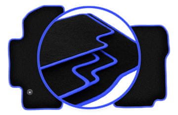 shumee Avtomobilske preproge CARLUX-BLUE za: Nissan NV200 kombi (2010-)