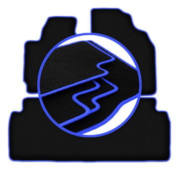 shumee Avtomobilske preproge CARLUX-BLUE za: Mazda MPV II LW enoprostorec (1999-2006)