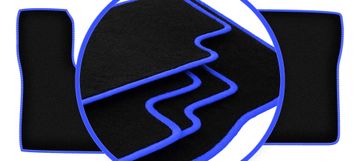 shumee Avtomobilske preproge CARLUX-BLUE za: tovornjak MAN TGX (2017-)