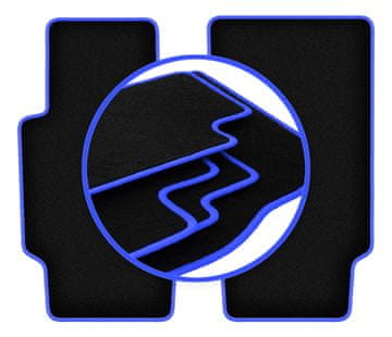 shumee Avtomobilske preproge CARLUX-BLUE za: BMW Z8 0 (2000-2003)