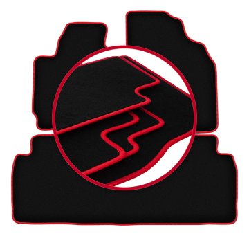 shumee Avtomobilske preproge CARLUX-RED za: Mazda MPV II LW enoprostorec (1999-2006)