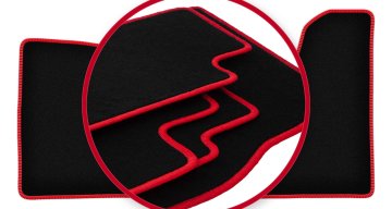 shumee Avtomobilske preproge CARLUX-RED za: Microcar Virgo microcar (0)