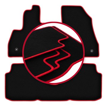 shumee Avtomobilske preproge CARLUX-RED za: Fiat 500L enoprostorec (2012-)