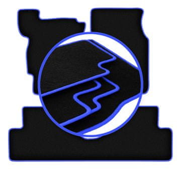 shumee Avtomobilske preproge CARLUX-BLUE za: Honda Concerto liftback (1988-1994)