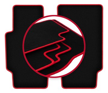 shumee Avtomobilske preproge CARLUX-RED za: BMW Z8 0 (2000-2003)