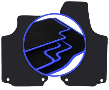 shumee Avtomobilske preproge CARLUX-BLUE za: Opel Tigra B TwinTop, kabriolet (2003-2008)