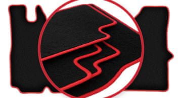 shumee Avtomobilske preproge CARLUX-RED za: Renault Master II Dostava (2003-2010)