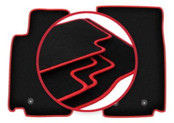shumee Avtomobilske preproge CARLUX-RED za: Nissan 370Z coupe, roadster (2009-2020)