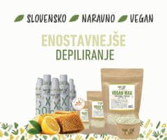 Vegan depilacijski vosek - Stripless wax 800g
