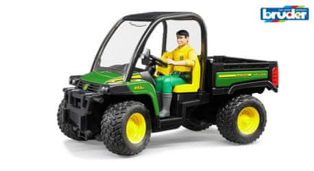 Bruder John Deere gator XUV vozilo, z voznikom
