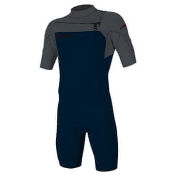 O'Neill Neopren Shorty Hammer 2mm Chest Zip S/S Moder/Siv