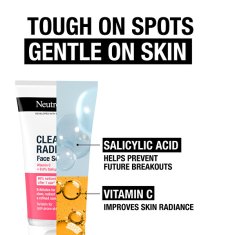 Neutrogena Piling za obraz Clear & Radiant 150 ml