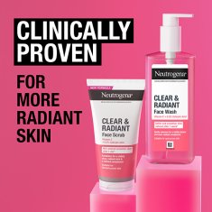 Neutrogena Piling za obraz Clear & Radiant 150 ml