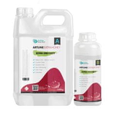 Artline Epoxy Resin EXTRA HONEY - Epoksidna smola s trdilcem - 2,7 kg, prozorna, ekstra viskoznosti, 2:1
