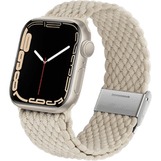 Infostyle Elastičen športni pašček za Apple Watch Ultra 2/ Ultra SE Series 9 8 7 6 5 4 3(49/45/44/42mm), bež
