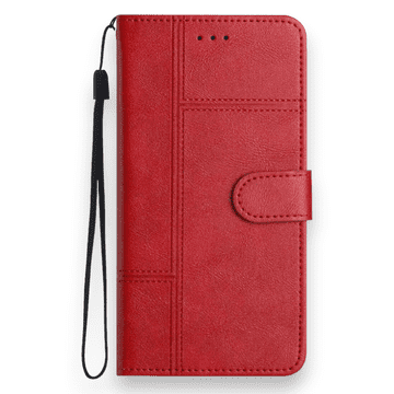 Infostyle Rdeča / Ekološko usnje + TPU silikon