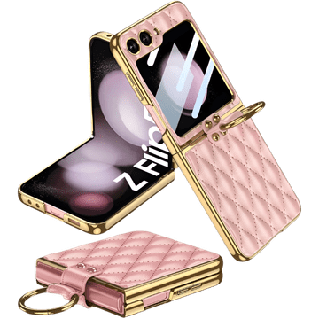 Infostyle Ovitek za telefon "Pink Leather" Samsung Galaxy Z Flip 5