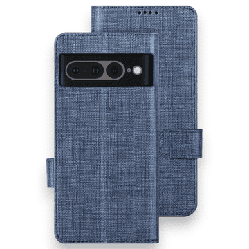 Infostyle Temno modra / Ekološko usnje + TPU silikon