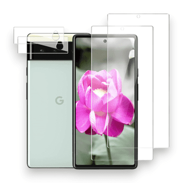 Infostyle Komplet 2x zaščitno steklo + 2x zaščita za kamero za Google Pixel 6