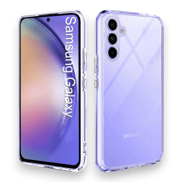 Infostyle Silikonski ovitek "Eiselen Slim Soft" za Samsung Galaxy S23 Fe Prozorna / TPU silikon