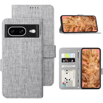 Infostyle Preklopna torbica "Foluu" za Google Pixel 8, siva