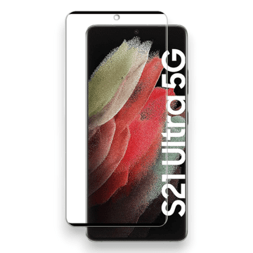 Infostyle Zaščitno steklo "ifymei black" za Samsung Galaxy S21 Ultra