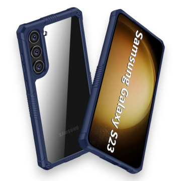Infostyle Temno modra / PC + TPU silikon