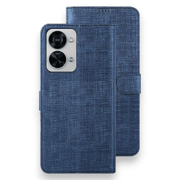Infostyle Temno modra / Ekološko usnje + TPU silikon