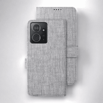 Infostyle Siva / Ekološko usnje + TPU silikon