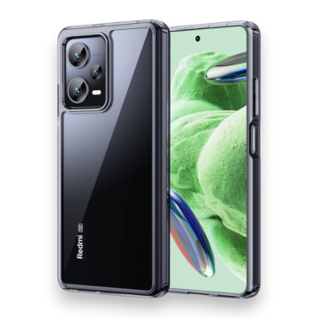 Infostyle Ovitek "Seamlessly" za Xiaomi Redmi Note 12 5G Prozorna / PC + TPU silikon