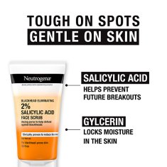 Neutrogena Piling za obraz s salicilno kislino (piling za obraz) 150 ml