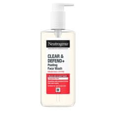 Neutrogena Clear & Defend+ Gel za čiščenje proti mozoljem (umivalnik za obraz) 200 ml