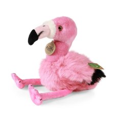 Rappa Plišasta ptica flamingo 20 cm EKOLOŠKO PRIJAZNO