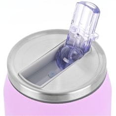 ESTIA HOME ART Estia Lavender Purple izolirana potovalna steklenica z nastavkom za pitje, 500ml, vijolična
