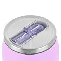 ESTIA HOME ART Estia Lavender Purple izolirana potovalna steklenica z nastavkom za pitje, 500ml, vijolična