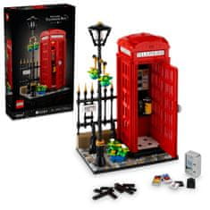 LEGO Ideas 21347 Rdeča londonska telefonska govorilnica