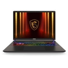MSI Prenosnik Vector 16 HX AI A2XWHG Intel Ultra 9 / 32GB / 1TB SSD / 16" QHD+ 240Hz / NVIDIA GeForce RTX5070 Ti / Windows 11 Pro / kozmično siv