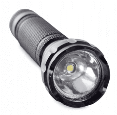 Bailong ročna ALU LED 10W svetilka, baterijska (2 x AA/R06)