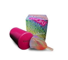 Yuuki Menstrualna skodelica Yuuki Rainbow Mehka - majhna - vključno s sterilizacijsko skodelico