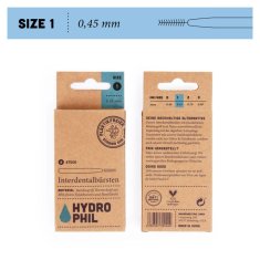 Hydrophil Medzobna ščetka Hydrophil Bamboo (6 kom) - 0,45 mm