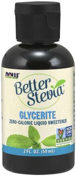 NOW Foods Better Stevia glicerit, brez alkohola, 59 ml