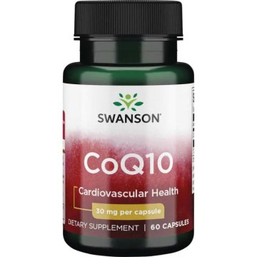 Swanson Swanson Koencim Q10, 30 mg, 60 kapsul