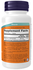 NOW Foods NOW kalijev glukonat, 99 mg, 100 tablet