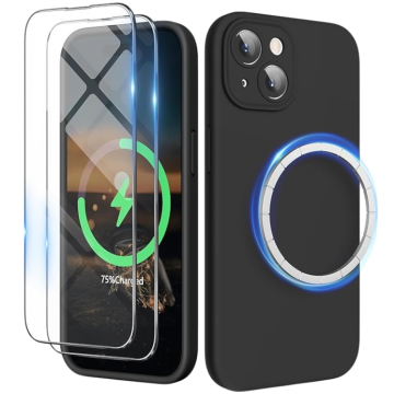Infostyle Komplet ovitek "SURPHY MagSafe" + 2x zaščitni stekli za iPhone 15