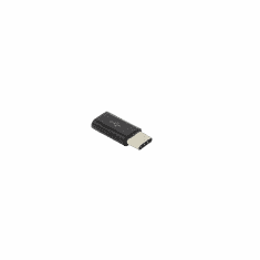 S-box ADAPTER MICRO USB 2.0 ženski -> TYPE-C moški črn