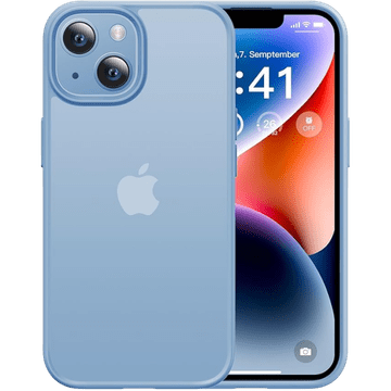 Infostyle Ovitek "Matt" za iPhone 15, modra